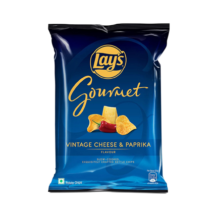 Lays Chips Gourmet Vintage Cheese And Paprika Flavour